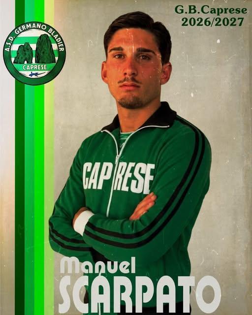 UFFICIALE- ASD GB Caprese , ecco Manuel Scarpato