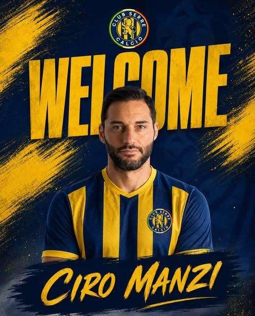 UFFICIALE-Club Serre. ecco Manzi