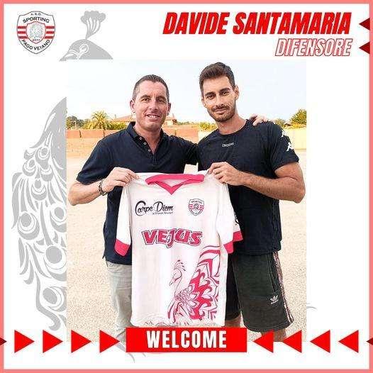 UFFICIALE- Sporting Pago Veiano, ecco Davide Santamaria