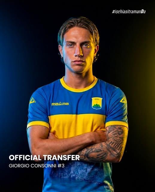 UFFICIALE-Ischia Calcio, ecco Giorgio Consonni