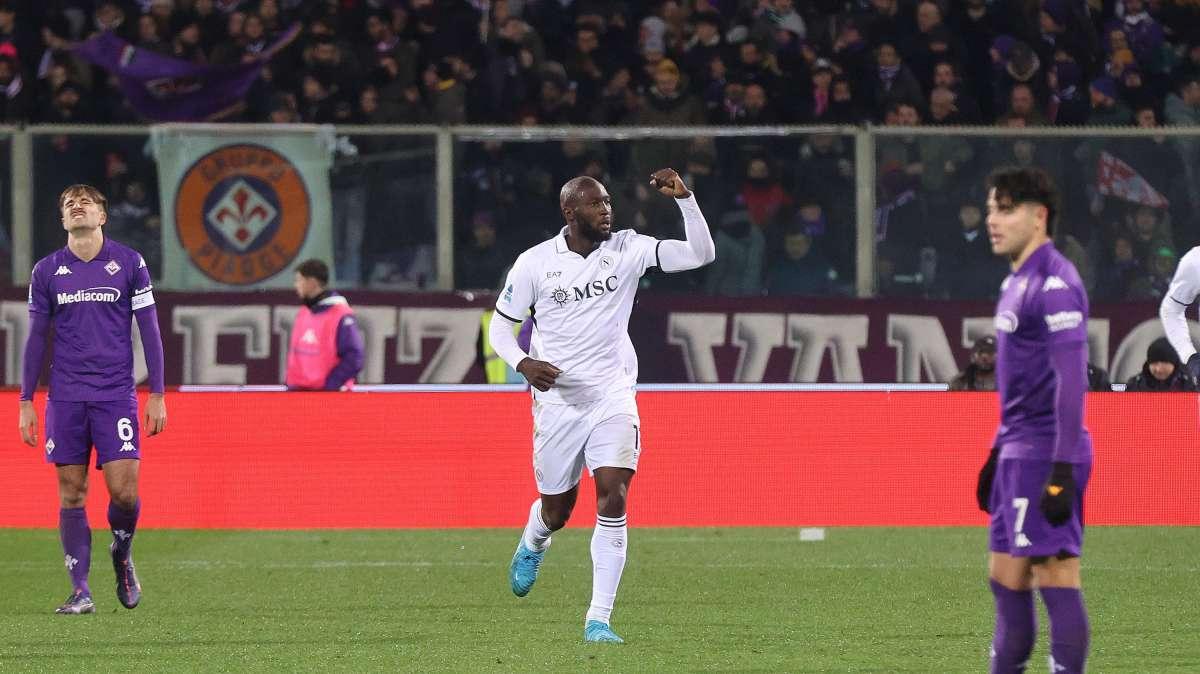 Serie A, Fiorentina-Napoli 0-3: Neres, Lukaku e McTominay firmano il tris per la vetta