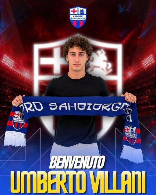 UFFICIALE-PRo Sangiorgese, ecco  Umberto Villani
