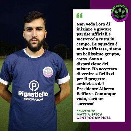 UFFICIALE - Figlio d'arte al Bellizzi