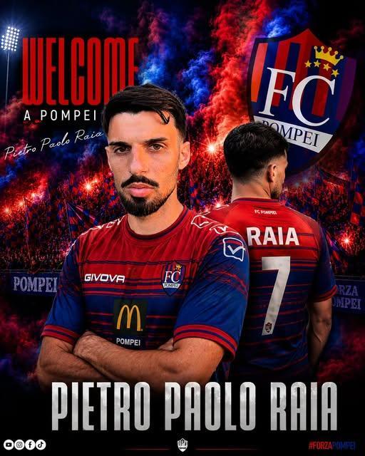 UFFICIALE-FC Pompei,  ecco  Pietro Paolo Raia