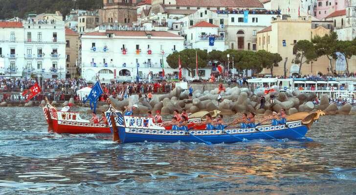 Regata delle Repubbliche Marinare: vince Amalfi