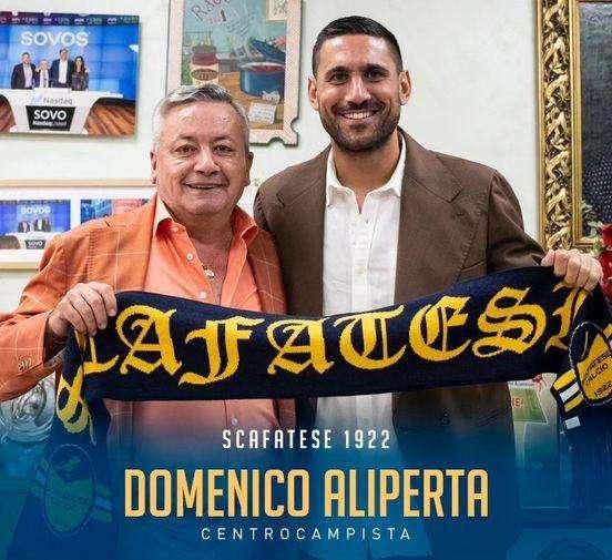 UFFICIALE-Scafatese,  ecco il mediano Aliperta