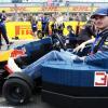 I 22 piloti della Formula 1 sfrecciano a Silverstone sulle minicar LEGO