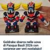 Nell'uovo di Pasqua Bauli sfreccia Goldrake