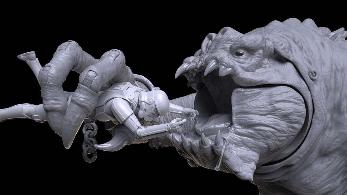 Star Wars, il gigantesco Rancor