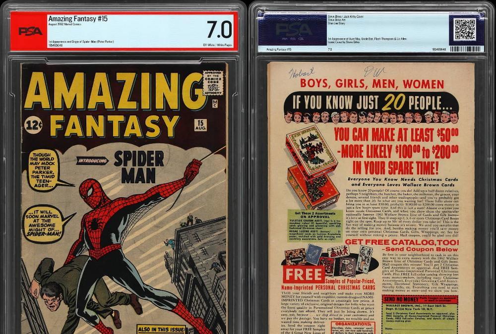 Su Goldin Amazing Fantasy #15, la "prima volta" di Spider-Man