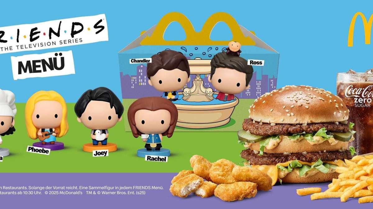 Da McDonald's i personaggi della serie Friends
