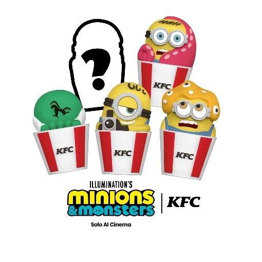 Minions & Monsters: cinque gadget esclusivi da KFC