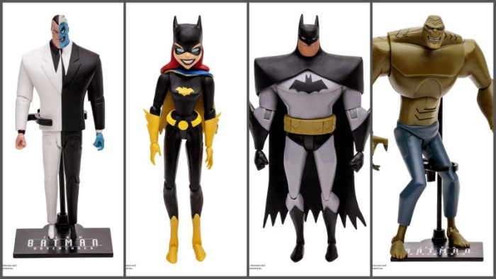 The New Batman Adventures, quattro bellissime AF da McFarlane Toys