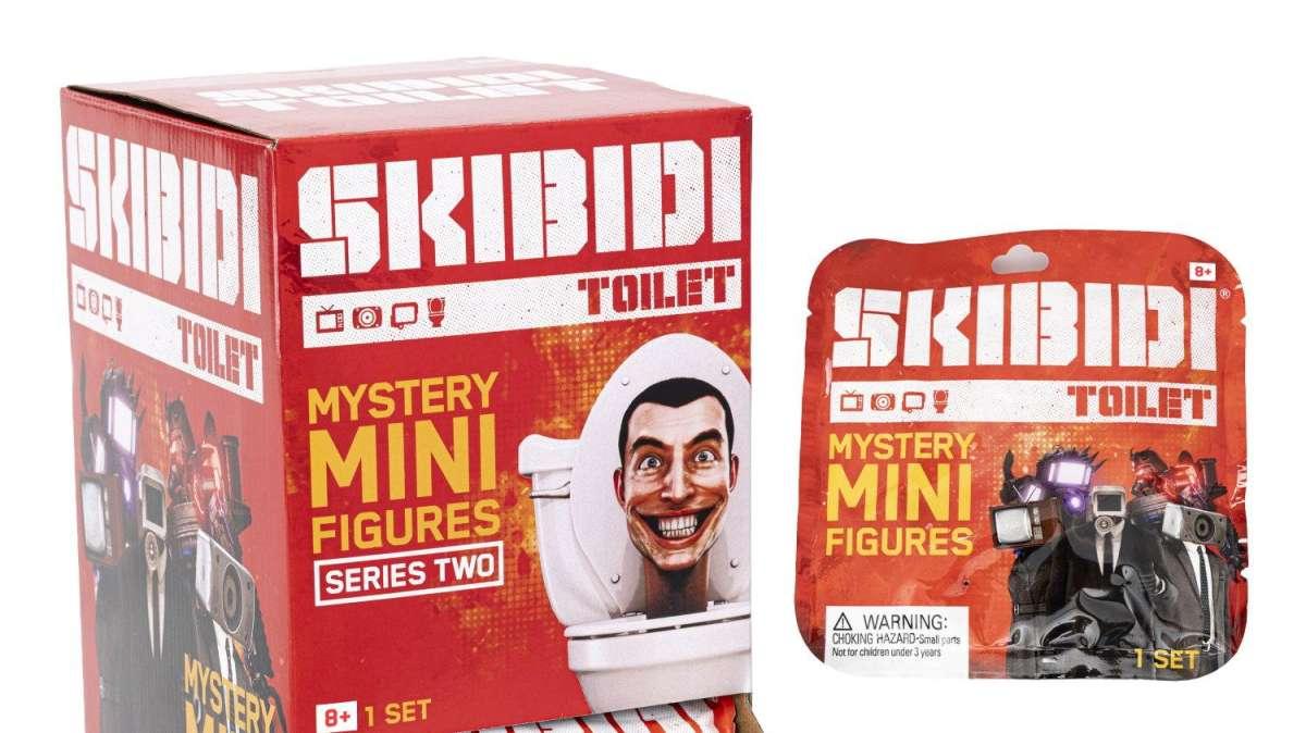 Dalla webserie Skibidi Toilet: la linea toys ufficiale