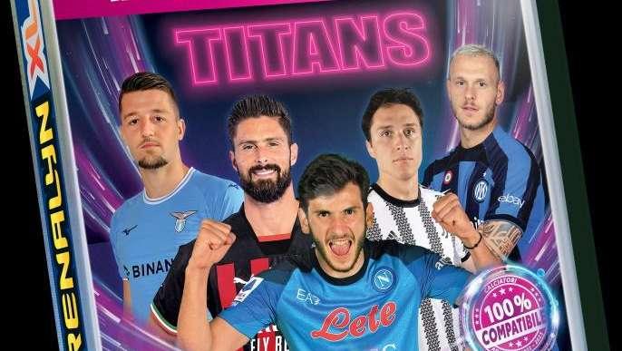 Panini Calciatori Adrenalyn XL 2023 Titans, card da collezione