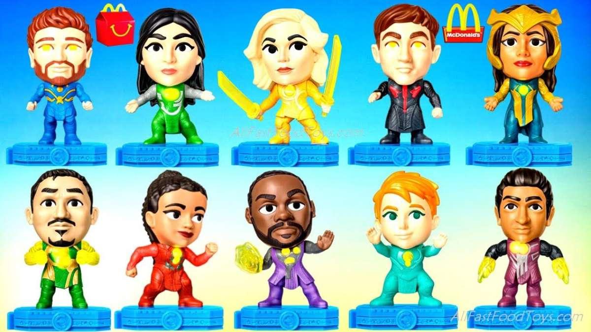 Gli Eternals nell'Happy Meal ma non in Italia...