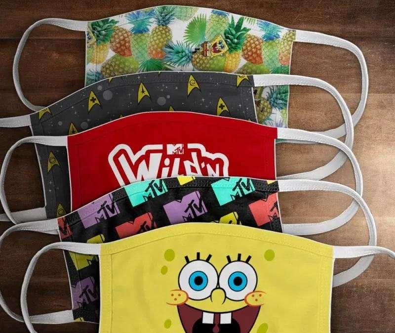 A ognuno la sua mascherina: Spongebob o Star Trek?