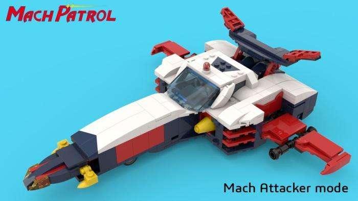Lego Ideas, la bellissima Match Patrol del Daitarn 3