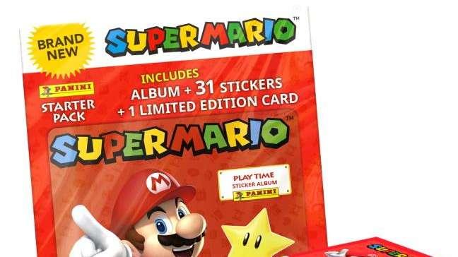 Finalmente è arrivata la collezione di figurine di Super Mario