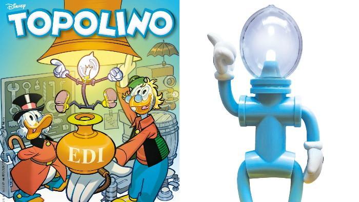Edi festeggia 70 anni sul Topolino numero 3699... con gadget