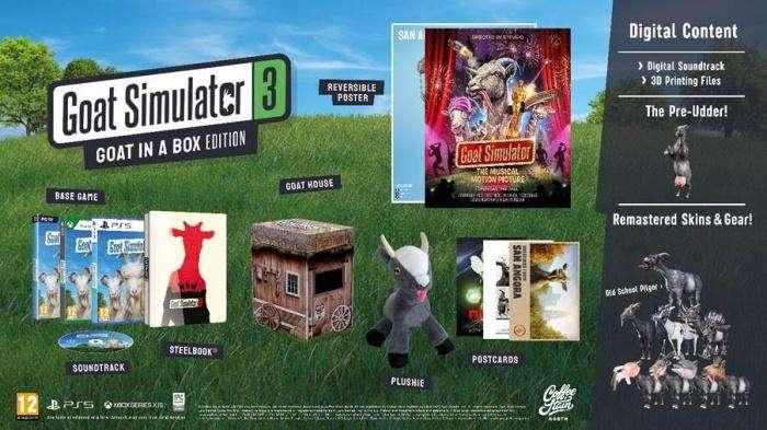 A novembre scatta l'ora di Goat Simulator 3: spettacolo garantito!