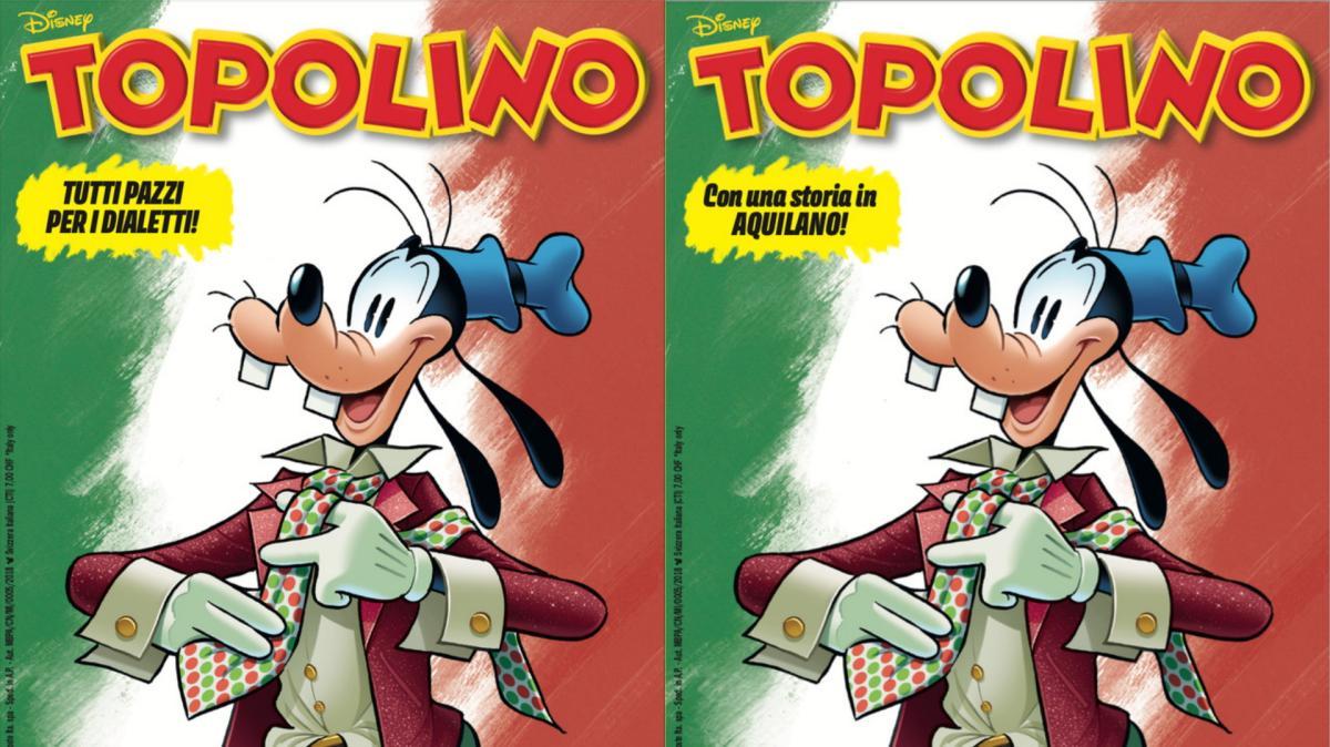 Sul Topolino 3697 arrivano altri dialetti italiani: ecco quali