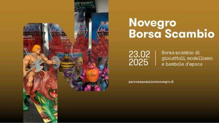 Giocattoli, modellismo e bambole d'epoca, tutto a Novegro Borsa Scambio
