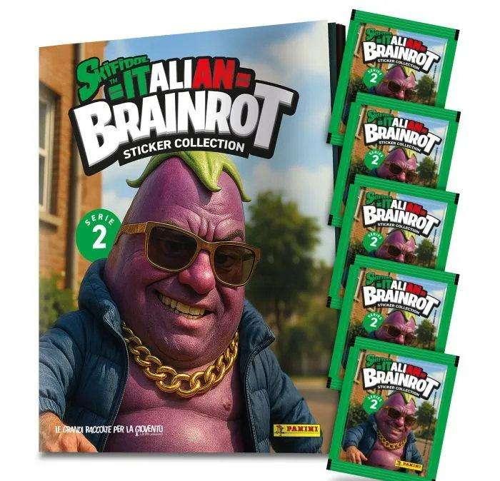 Skifidol Italian Brainrot Sticker Collection 2: ci risiamo