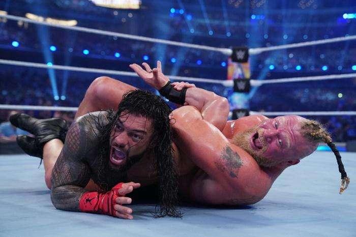 WrestleMania 38, Roman Reigns manda all'inferno Brock Lesnar