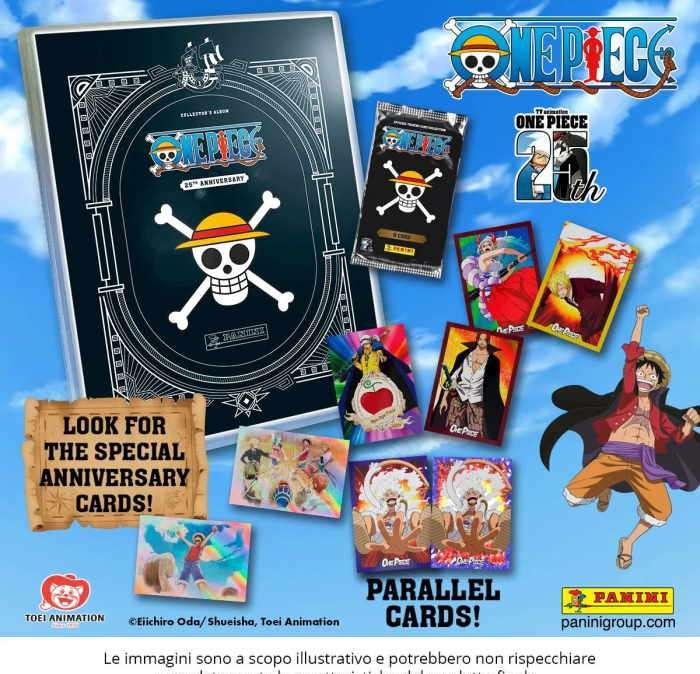 One Piece 25th Anniversary Trading Card Collection: che bella novità