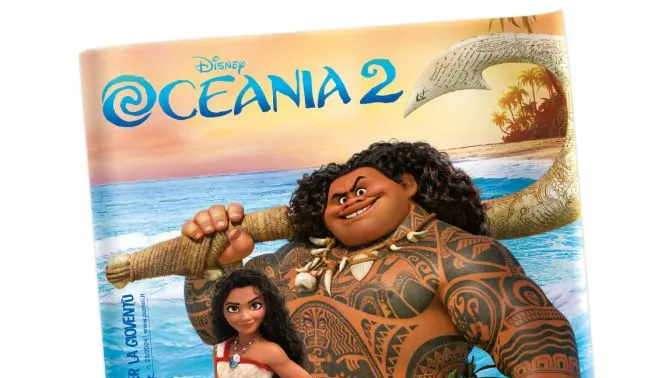 Oceania 2: protagonista al cinema ma anche in figurine