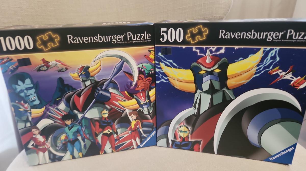 Goldrake all'attacco: puzzle da 500 o 1000 pezzi?