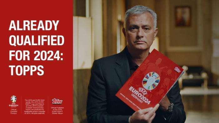 Topps esagerata: si prende Euro 2024 e Mourinho