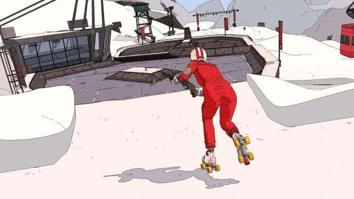 Sui pattini con Rollerdrome, il nuovo sparatutto retro-futuristico