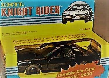 1982, Supercar in versione die-cast ERTL