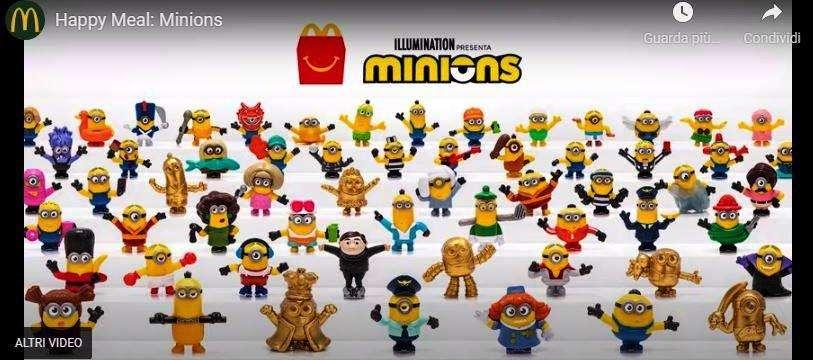 McDonald's, niente Luca, in Italia i Minions
