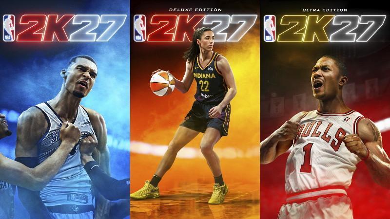 Victor Wembanyama, Caitlin Clark e Derrick Rose si prendono NBA 2K27