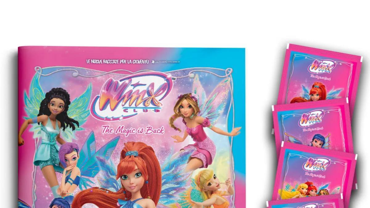 Il nuovo album di figurine dedicato alle mitiche Winx