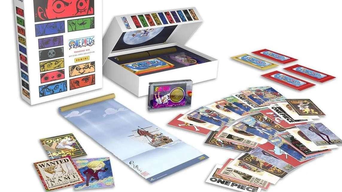 One Piece Treasure Box Official Card Collection Panini, che spettacolo