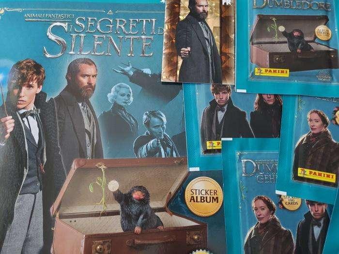 Animali Fantastici: I segreti di Silente, la magia in formato sticker&card