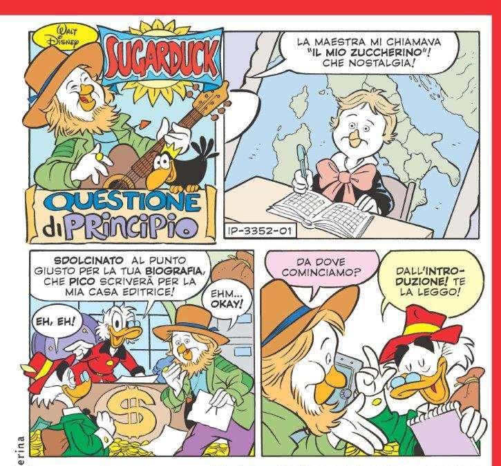 Zucchero sbarca sul Topolino...