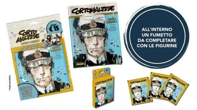 In arrivo l'album di figurine dedicato a Corto Maltese