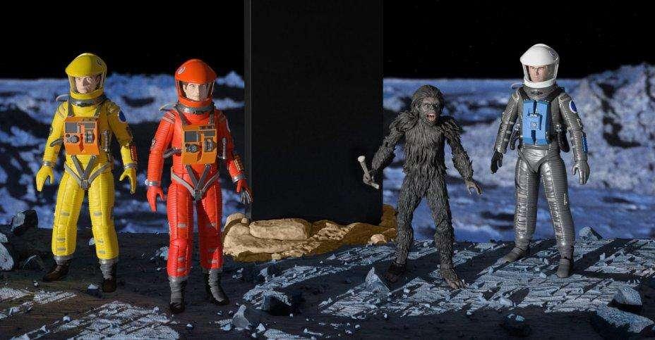 2001: Odissea nello spazio, le splendide AF Super7