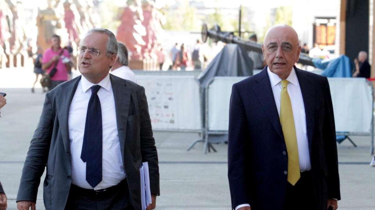 Lotito batte Galliani
