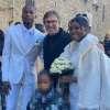 Il matrimonio di Kouame anima Palazzo Vecchio con canti e danze