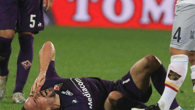 RIBERY, LESIONE ALLA CAVIGLIA: LE IMMAGINI