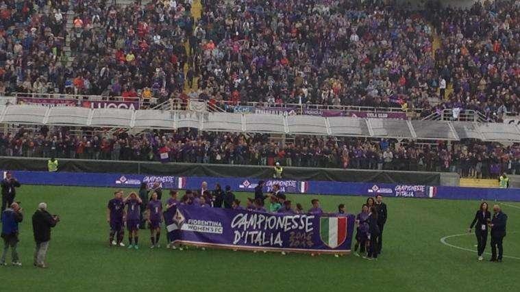 Fiorentina Women, arriva uno storico scudetto al Franchi