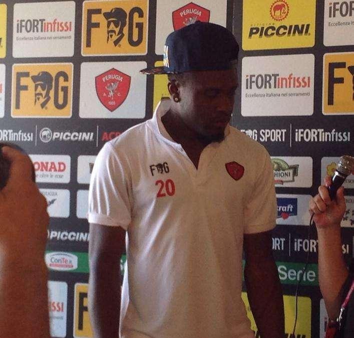 Salifu: "Contento del Perugia e della mia prova. Voglio fare bene qui poi mi piacerebbe tornare alla Fiorentina"