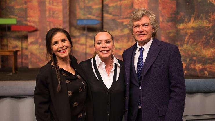 Barbara De Rossi a teatro, Antognoni va a salutarla
