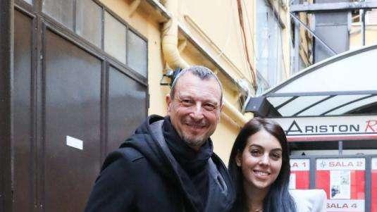 Sanremo incantata da lady Ronaldo